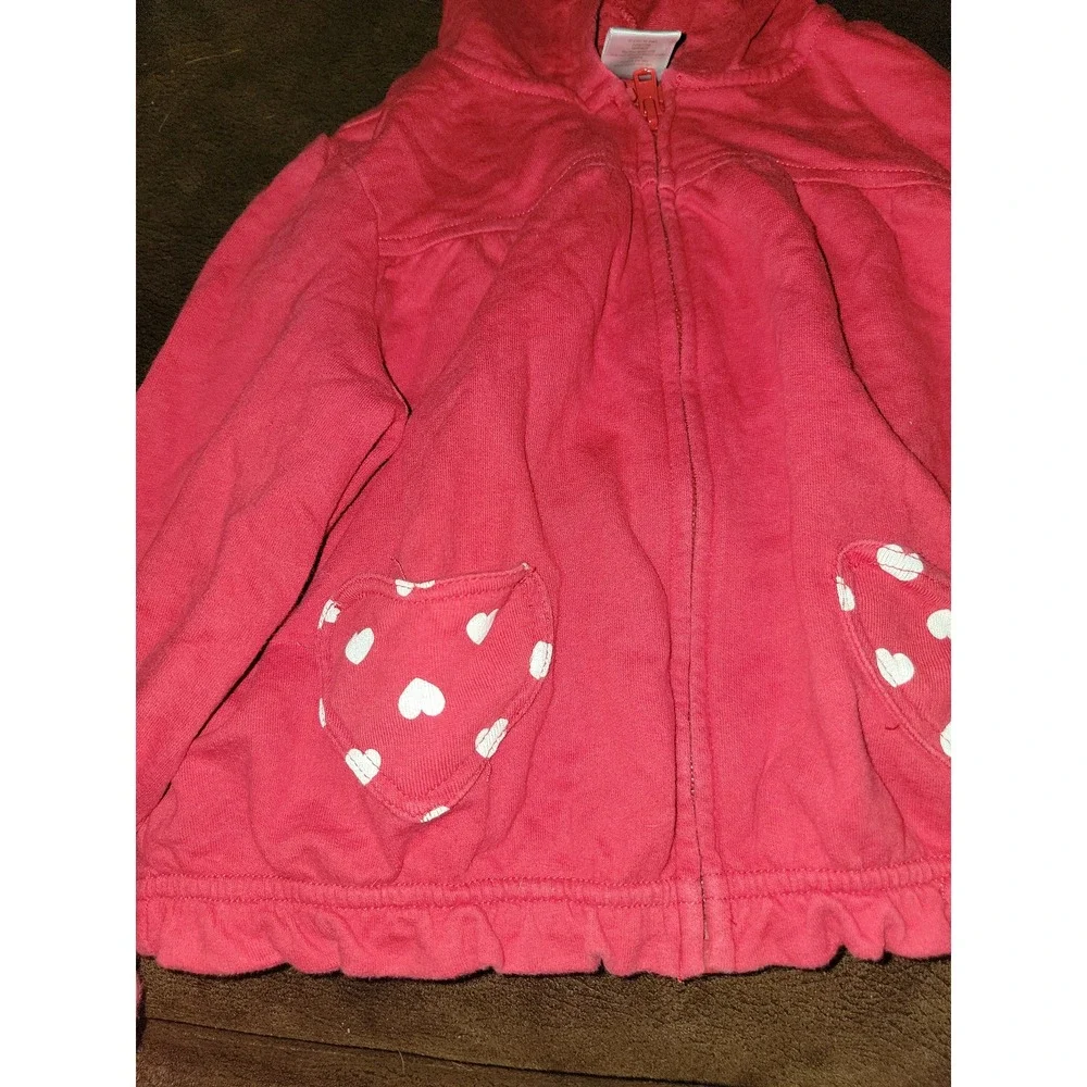 Gymboree outlet valentine's day sweatshirt heart pockets size‎ 2t 3t